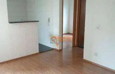 Apartamento com 2 dormitórios à venda, 40 m² por r$ 213.000,00 - água chata - guarulhos/sp