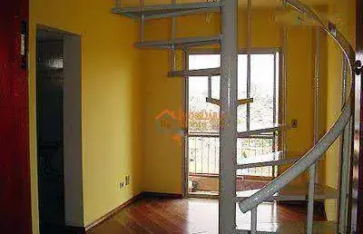 Apartamento duplex com 2 dormitórios à venda, 120 m² por r$ 480.000,00 - jardim bom clima - guarulhos/sp