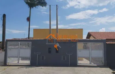 Casa com 2 dormitórios à venda, 52 m² por r$ 280.000,00 - bopiranga - itanhaém/sp