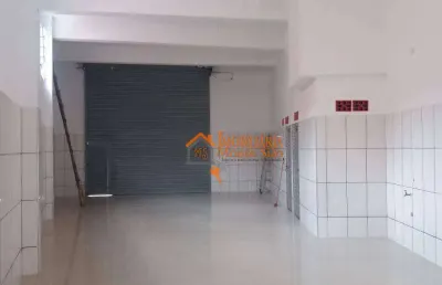 Salão para alugar, 80 m² por r$ 1.743,00/mês - jardim fortaleza - guarulhos/sp