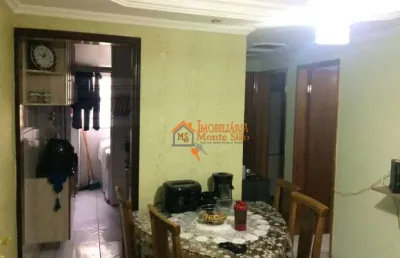 Apartamento com 2 dormitórios à venda, 54 m² por r$ 185.000,00 - vila nova bonsucesso - guarulhos/sp