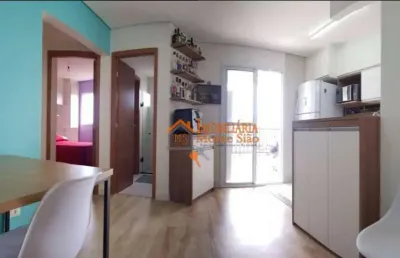 Apartamento com 2 dormitórios à venda, 46 m² por r$ 380.000,00 - vila galvão - guarulhos/sp