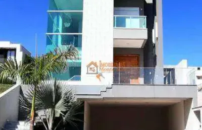 Sobrado com 3 dormitórios à venda por r$ 2.580.000,00 - cidade parquelandia - mogi das cruzes/sp