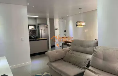 Apartamento com 3 dormitórios à venda, 60 m² por r$ 490.000,00 - picanço - guarulhos/sp
