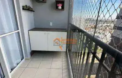 Apartamento com 3 dormitórios à venda, 66 m² por r$ 618.000,00 - vila augusta - guarulhos/sp