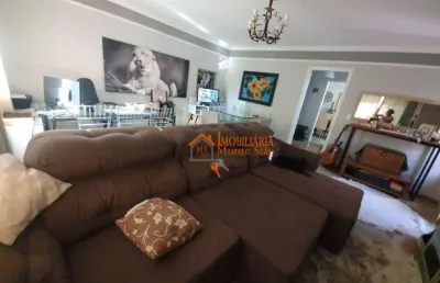 Sobrado com 4 dormitórios à venda, 300 m² por r$ 3.000.000,00 - jardim santa cecília - guarulhos/sp