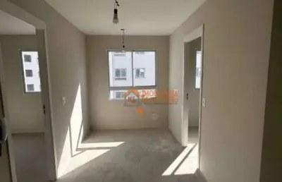 Apartamento com 2 dormitórios à venda, 42 m² por r$ 339.000,00 - vila das bandeiras - guarulhos/sp