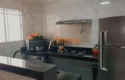 Apartamento com 2 dormitórios à venda, 44 m² por r$ 261.000,00 - bonsucesso - guarulhos/sp