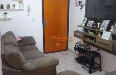 Apartamento com 1 dormitório à venda, 36 m² por r$ 180.000,00 - jardim santa mena - guarulhos/sp