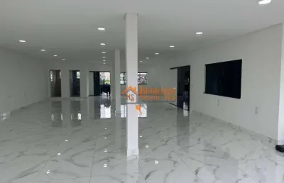 Sala para alugar, 210 m² por r$ 7.890,00/mês - jardim cumbica - guarulhos/sp