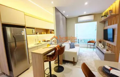 Apartamento com 3 dormitórios à venda, 58 m² por r$ 520.000,00 - vila barros - guarulhos/sp