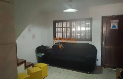 Sobrado com 2 dormitórios à venda, 140 m² por r$ 380.000,00 - jardim jovaia - guarulhos/sp