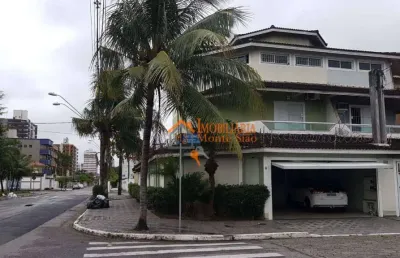 Sobrado com 4 dormitórios à venda, 280 m² por r$ 1.100.000,00 - vila guilhermina - praia grande/sp