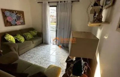 Apartamento com 2 dormitórios à venda, 45 m² por r$ 431.000,00 - vila caiçara - praia grande/sp