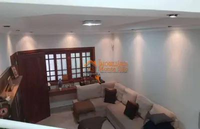 Sobrado com 3 dormitórios à venda, 132 m² por r$ 1.330.000,00 - jardim santa mena - guarulhos/sp