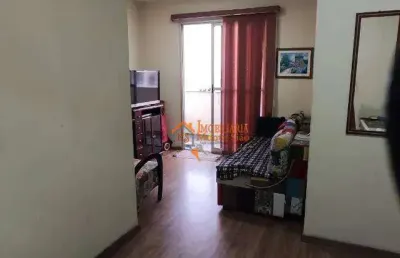 Apartamento com 3 dormitórios à venda, 71 m² por r$ 372.500,00 - jardim bom clima - guarulhos/sp
