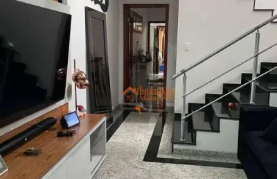 Sobrado com 4 dormitórios à venda, 220 m² por r$ 1.331.000,00 - vila galvão - guarulhos/sp