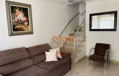 Sobrado com 2 dormitórios à venda, 70 m² por r$ 425.000,00 - jardim ottawa - guarulhos/sp