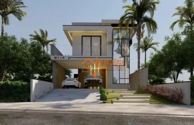 Sobrado com 4 dormitórios à venda, 256 m² por r$ 3.500.000,00 - parque residencial itapeti - mogi das cruzes/sp