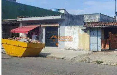 Casa com 2 casas no quintal com 2 dormitórios à venda por r$ 400.000 - vila nova bonsucesso - guarulhos/sp