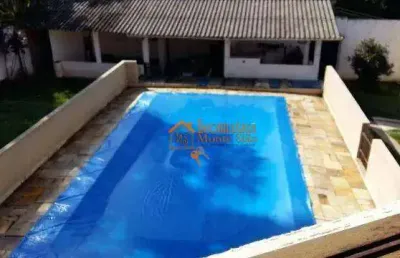 Chácara com 6 dormitórios à venda, 1000 m² por r$ 650.000,00 - recreio são jorge - guarulhos/sp