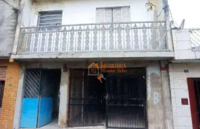 Sobrado com 3 dormitórios à venda, 220 m² por r$ 320.000,00 - jardim santa rita - guarulhos/sp