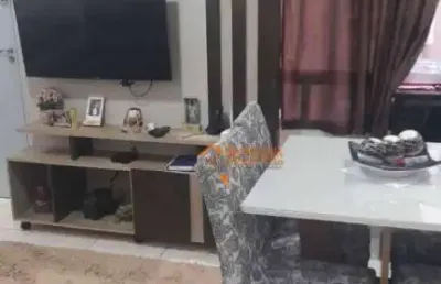 Apartamento com 2 dormitórios à venda, 44 m² por r$ 205.000,00 - água chata - guarulhos/sp