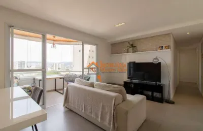 Apartamento com 3 dormitórios à venda, 96 m² por r$ 841.000,00 - centro - guarulhos/sp