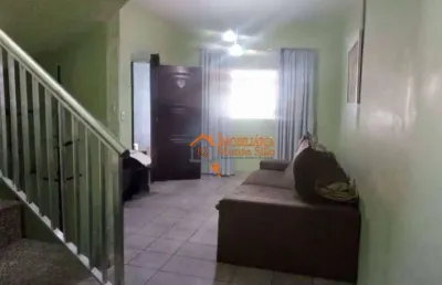 Sobrado com 3 dormitórios à venda, 195 m² por r$ 450.000,00 - jardim cumbica - guarulhos/sp