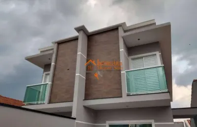 Sobrado com 3 dormitórios à venda, 110 m² por r$ 725.000,00 - jardim santa cecília - guarulhos/sp