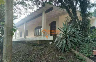Sítio com 2 dormitórios à venda, 4000 m² por r$ 790.000,00 - água azul - guarulhos/sp