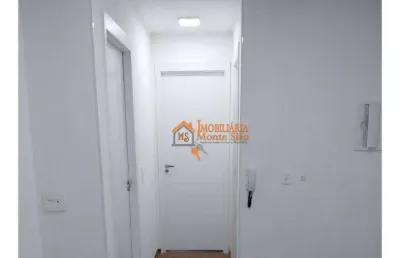 Apartamento com 2 dormitórios à venda, 44 m² por r$ 340.000,00 - vila das bandeiras - guarulhos/sp