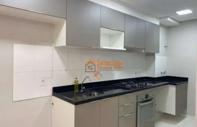 Apartamento com 2 dormitórios para alugar, 43 m² por r$ 2.440,00/mês - jardim adriana - guarulhos/sp