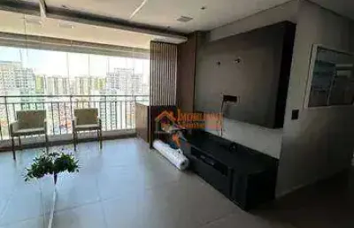Apartamento com 2 dormitórios à venda, 69 m² por r$ 745.000,00 - jardim flor da montanha - guarulhos/sp