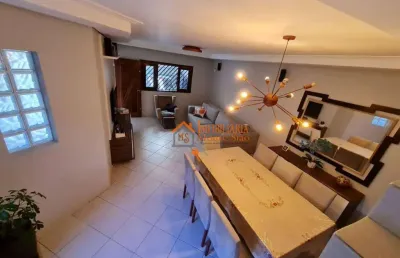Sobrado com 3 dormitórios à venda, 192 m² por r$ 848.000,00 - jardim vila galvão - guarulhos/sp
