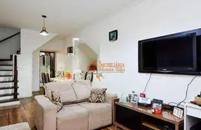 Sobrado com 3 dormitórios à venda, 275 m² por r$ 890.000,00 - jardim flor da montanha - guarulhos/sp
