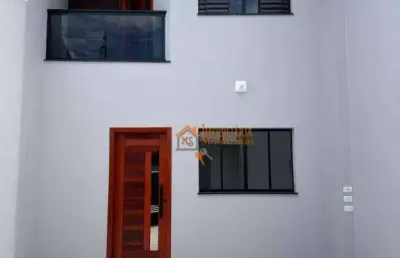 Sobrado com 2 dormitórios à venda, 75 m² por r$ 400.000,00 - jardim rio negro - itaquaquecetuba/sp