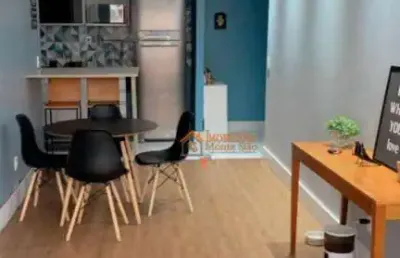 Apartamento com 2 dormitórios, 75 m² - venda por r$ 586.000,00 ou aluguel por r$ 5.160,00/mês - picanco - guarulhos/sp