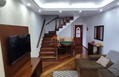 Sobrado com 3 dormitórios à venda, 198 m² por r$ 897.000,00 - jardim vila galvão - guarulhos/sp