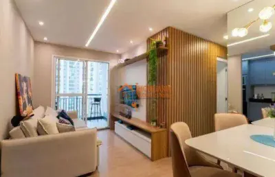 Apartamento com 2 dormitórios à venda, 58 m² por r$ 511.000,00 - picanco - guarulhos/sp