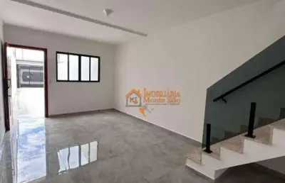 Sobrado com 2 dormitórios à venda, 86 m² por r$ 380.000,00 - jardim rio negro - itaquaquecetuba/sp