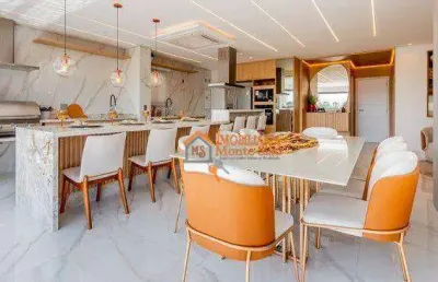 Apartamento com 3 dormitórios à venda, 150 m² por r$ 1.539.000,00 - centro - guarulhos/sp