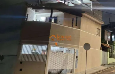 Sobrado com 2 dormitórios à venda, 184 m² por r$ 500.000,00 - jardim flor da montanha - guarulhos/sp