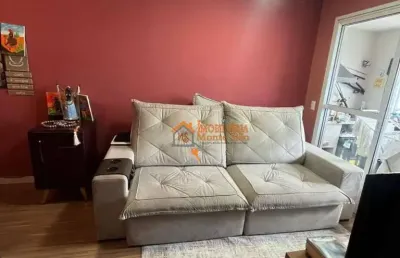 Apartamento com 2 dormitórios à venda, 58 m² por r$ 485.000,00 - picanco - guarulhos/sp