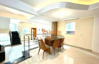 Sobrado com 3 dormitórios à venda, 230 m² por r$ 745.000,00 - gopoúva - guarulhos/sp