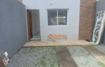 Sobrado com 2 dormitórios à venda por r$ 350.000,00 - jardim jasmin - itaquaquecetuba/sp