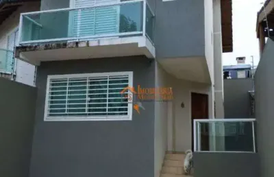 Sobrado com 3 dormitórios à venda, 103 m² por r$ 680.000,00 - jardim santa clara - guarulhos/sp