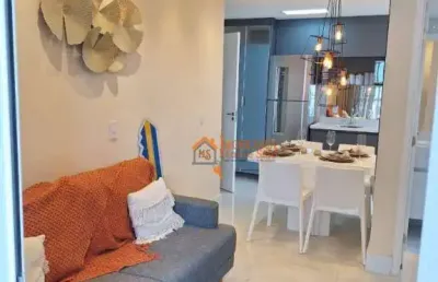 Apartamento com 2 dormitórios à venda, 44 m² por r$ 302.900,00 - água chata - guarulhos/sp