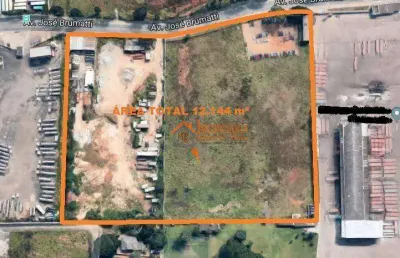 Terreno à venda, 12144 m² por r$ 8.100.000,00 - jardim santo expedito - guarulhos/sp