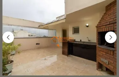 Cobertura com 3 dormitórios à venda, 150 m² por r$ 950.000,00 - vila progresso - guarulhos/sp